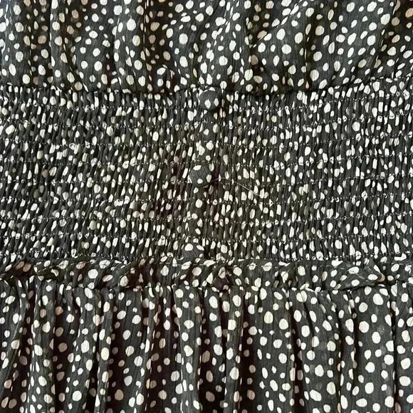 Zara | Sheer polka dot long sleeve dress - Picture 7 of 12